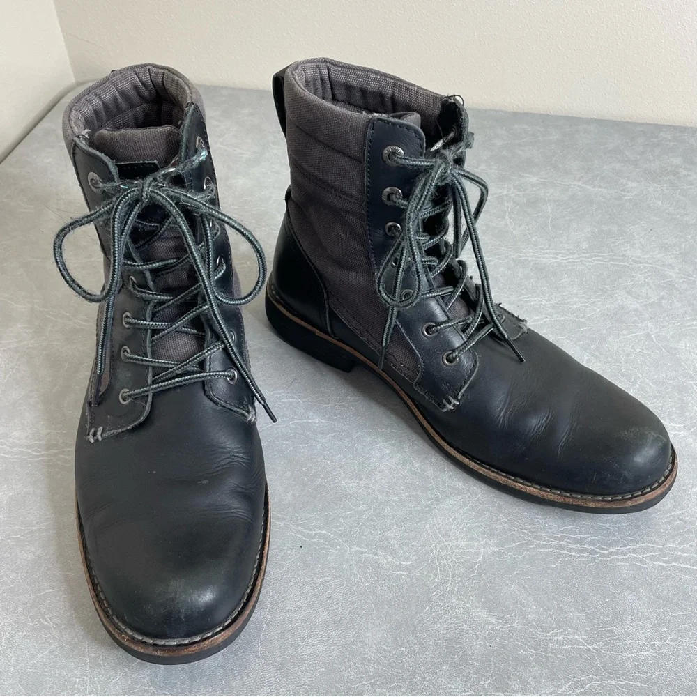 Levi's Black and Gray Men's Lex II Chukka Boots